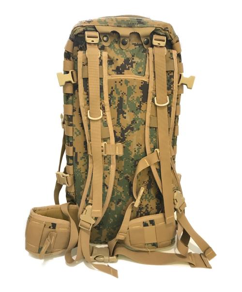 nobrand（ノーブランド）nobrand (ノーブランド) カモ柄リュック カーキの古着・服飾アイテム