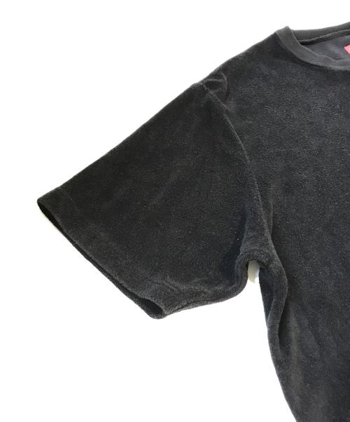 SUPREME（シュプリーム）Supreme (シュプリーム) Terry Cloth Tee ブラック サイズ:XLの古着・服飾アイテム