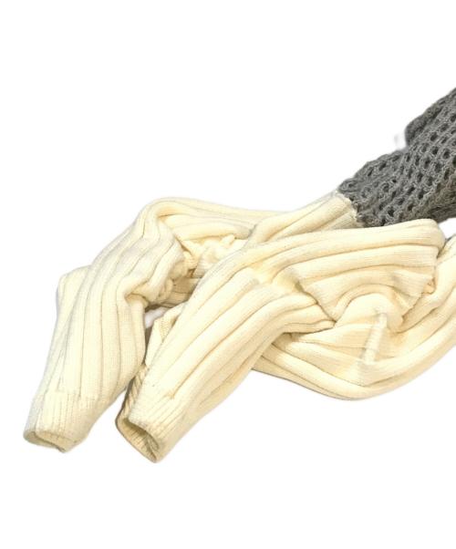 pinue（ピヌエ）pinue (ピヌエ) ニットワンピース グレー サイズ:Sの古着・服飾アイテム