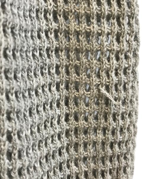 pinue（ピヌエ）pinue (ピヌエ) ニットワンピース グレー サイズ:Sの古着・服飾アイテム