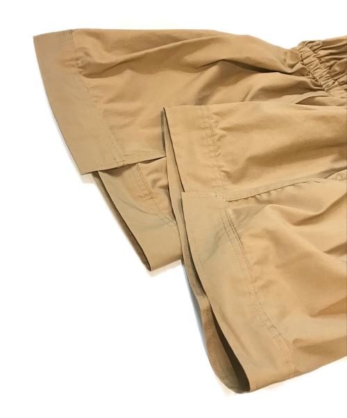 pinue（ピヌエ）pinue (ピヌエ) キャンディスリーブワンピース ブラウン サイズ:Sの古着・服飾アイテム