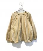 BEARDSLEYビアズリー）の古着「タフタバルーンブルゾン　BEZ1041207A0001」｜ベージュ