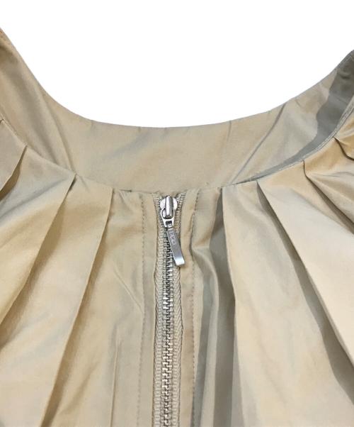 BEARDSLEY（ビアズリー）BEARDSLEY (ビアズリー) タフタバルーンブルゾン　BEZ1041207A0001 ベージュ サイズ:freeの古着・服飾アイテム