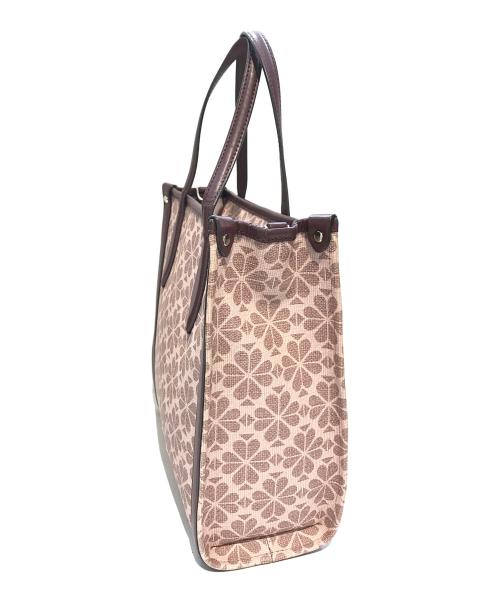 Kate Spade（ケイトスペード）Kate Spade (ケイトスペード) スペードフラワー2WAYショルダーバッグ ピンクの古着・服飾アイテム