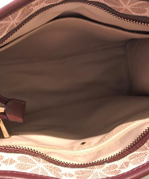 Kate Spade（ケイトスペード）Kate Spade (ケイトスペード) スペードフラワー2WAYショルダーバッグ ピンクの古着・服飾アイテム