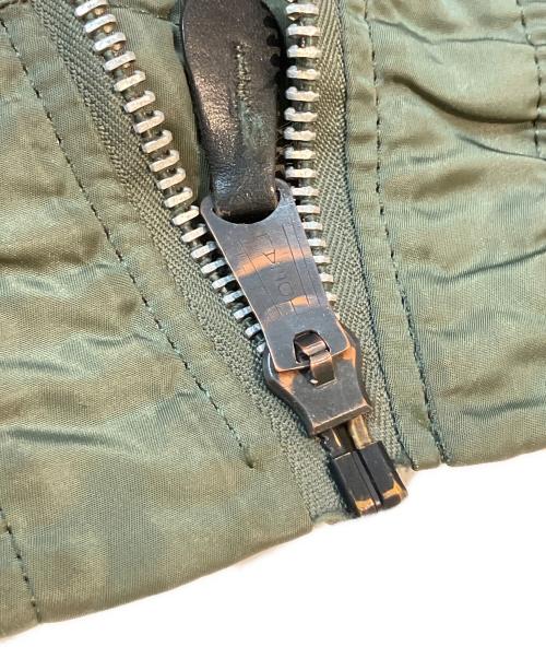 ALPHA（アルファ）ALPHA (アルファ) MA-1ジャケット グリーン サイズ:LARGEの古着・服飾アイテム