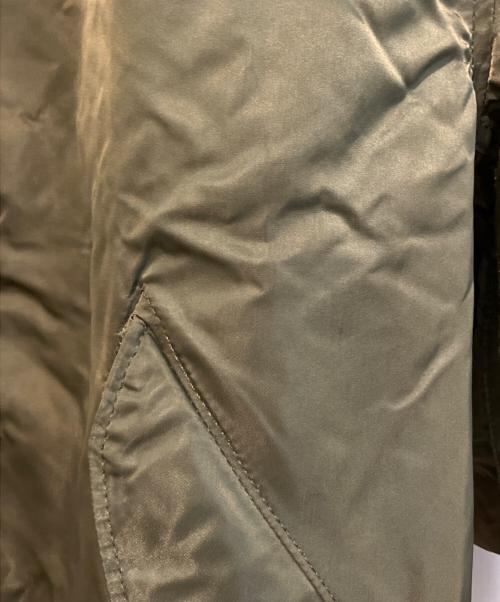 ALPHA（アルファ）ALPHA (アルファ) MA-1ジャケット グリーン サイズ:LARGEの古着・服飾アイテム