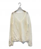 styling/スタイリング）の古着「シアーニットプルオーバー 16WNT255003」｜ホワイト