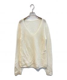 styling/（スタイリング）の古着「シアーニットプルオーバー 16WNT255003」｜ホワイト