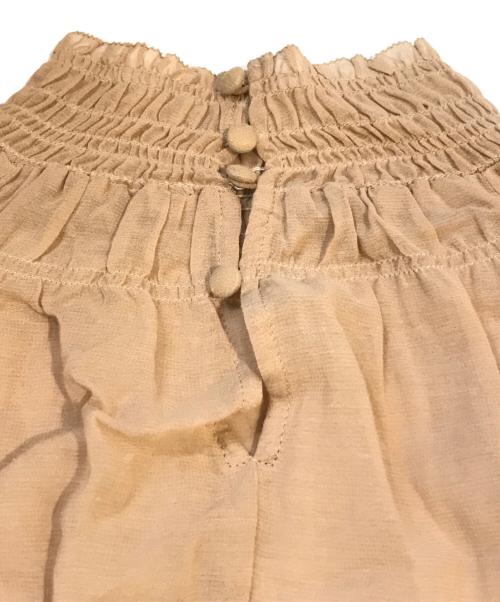 CASA FLINE（カーサフライン）CASA FLINE (カーサフライン) ハイネックタックワンピース 1203305025 ベージュ サイズ:Freeの古着・服飾アイテム