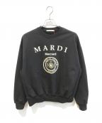 Mardi Mercrediマルディメクルディ）の古着「スウェット」｜ブラック