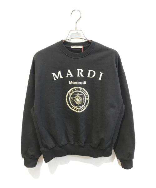 Mardi Mercredi（マルディメクルディ）MARDI MERCREDI (マルディメクルディ) スウェット ブラック サイズ:FREE 未使用品の古着・服飾アイテム