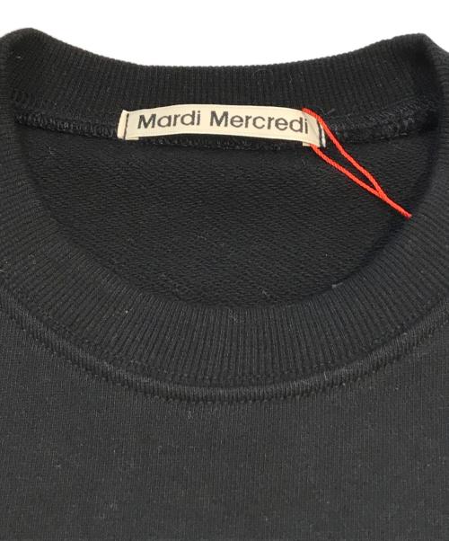 Mardi Mercredi（マルディメクルディ）MARDI MERCREDI (マルディメクルディ) スウェット ブラック サイズ:FREE 未使用品の古着・服飾アイテム