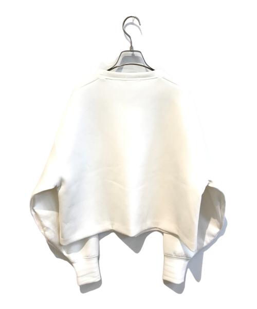 Whim Gazette（ウィムガゼット）Whim Gazette (ウィムガゼット) コンパクトダンボールプルオーバー　WGZ1032306A0002 ホワイト サイズ:freeの古着・服飾アイテム