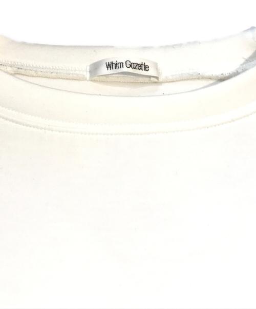 Whim Gazette（ウィムガゼット）Whim Gazette (ウィムガゼット) コンパクトダンボールプルオーバー　WGZ1032306A0002 ホワイト サイズ:freeの古着・服飾アイテム