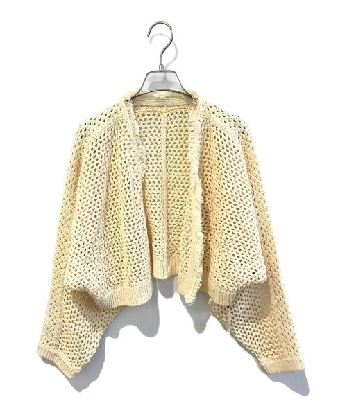 ANTHOM（アントム）anthom (アントム) メッシュカーディガン A31532 アイボリー サイズ:M 未使用品の古着・服飾アイテム