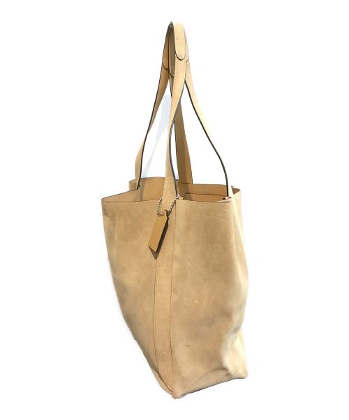 COACH（コーチ）COACH (コーチ) ハドリートートバッグ　CV998 ベージュの古着・服飾アイテム