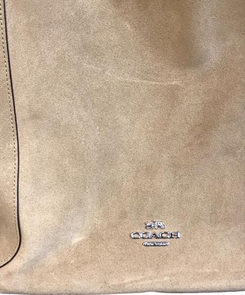 COACH（コーチ）COACH (コーチ) ハドリートートバッグ　CV998 ベージュの古着・服飾アイテム