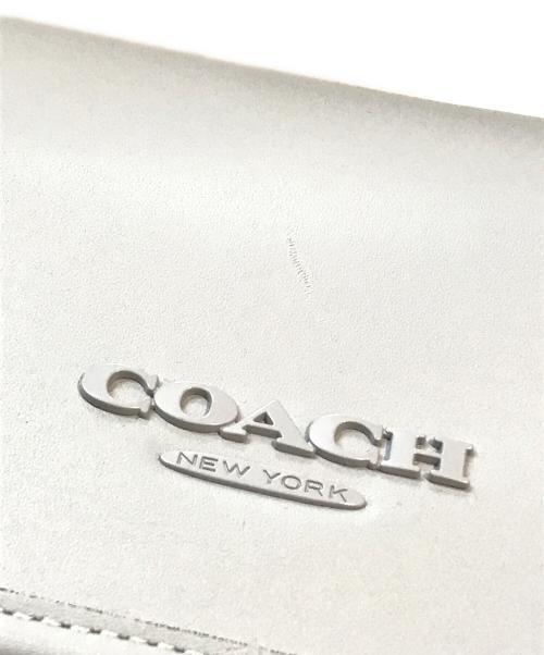 COACH（コーチ）COACH (コーチ) レーサーメッセンジャー　CU110 スカイブルーの古着・服飾アイテム