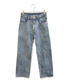 Gypsohila（ジプソフィア）の古着「Loose Fit Denim　GPST-305」｜インディゴ
