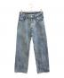 Gypsohila（ジプソフィア）の古着「Loose Fit Denim　GPST-305」｜インディゴ