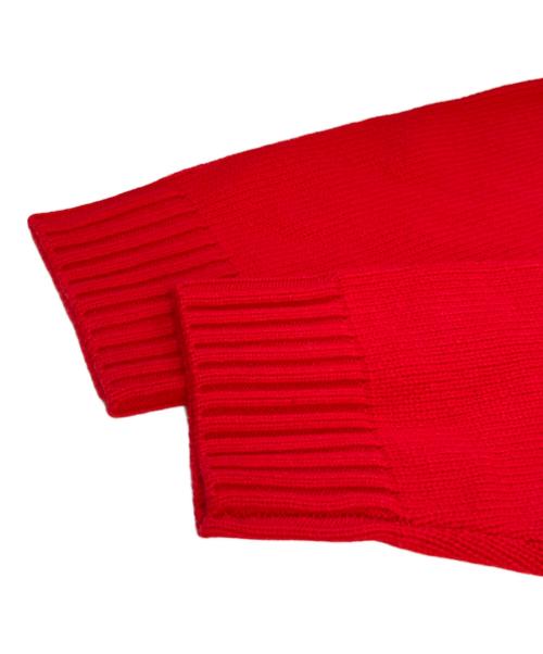 Gypsohila（ジプソフィア）Gypsohila (ジプソフィア) Wool Cashmere Unisex Knit GPG-516 レッド サイズ:free 未使用品の古着・服飾アイテム