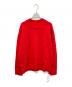 Gypsohila（ジプソフィア）の古着「Wool Cashmere Unisex Knit GPG-516」｜レッド