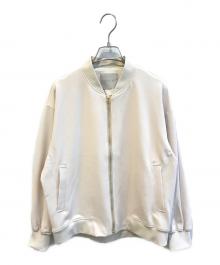 UNFILO（アンフィーロ）の古着「BEAUTY MOVE ヘビロテ ブルゾン　JK.UM.GW.0700」｜アイボリー