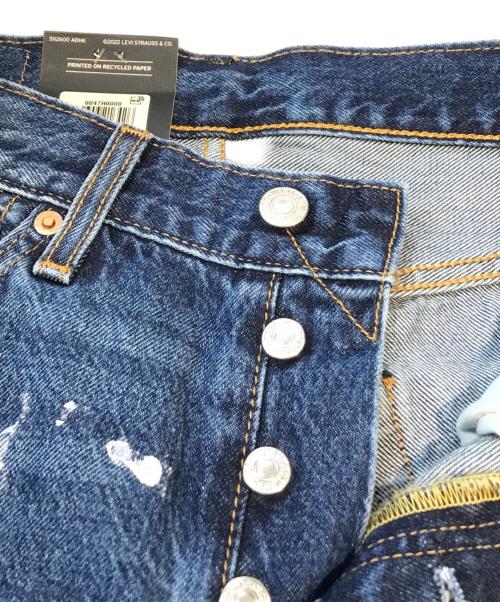 LEVI'S PReMIUM（リーバイス プレミアム）LEVI'S PReMIUM (リーバイス プレミアム) 501ペイントリペア加工デニムパンツ　PC9-0047H-0000 インディゴ サイズ:Ｗ29 未使用品の古着・服飾アイテム
