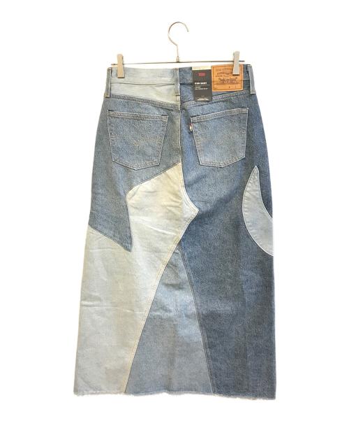 LEVI'S PReMIUM（リーバイス プレミアム）LEVI'S PReMIUM (リーバイス プレミアム) パッチワークスカート　PC9-A8395-0000 インディゴ サイズ:Ｓ 未使用品の古着・服飾アイテム