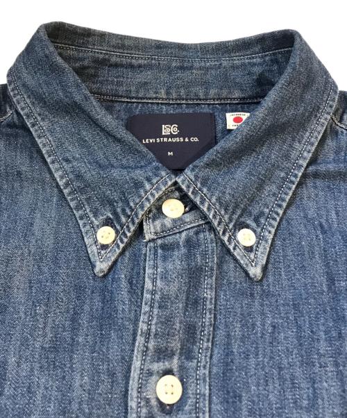 LEVI'S（リーバイス）LEVI'S (リーバイス) BLUETAB™ ボタンダウンシャツ　PC9-00ILI-0000 インディゴ サイズ:Ｍの古着・服飾アイテム