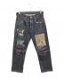 LEVI'S VINTAGE CLOTHING（リーバイス ビンテージ クロージング）の古着「復刻501XXリメイクデニムパンツ　PC9-47501-0200」｜ブラック