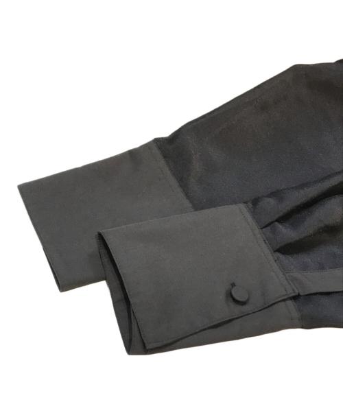 Gypsohila（ジプソフィア）Gypsohila (ジプソフィア) Ribbon Sheer Shirt　GPCF-510 ブラック サイズ:F 未使用品の古着・服飾アイテム