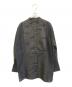 Gypsohila（ジプソフィア）の古着「Ribbon Sheer Shirt　GPCF-510」｜ブラック