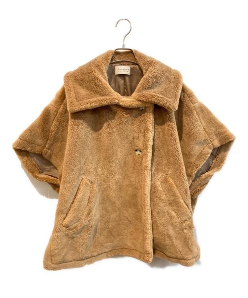 DONOBAN（ドノバン）DONOBAN (ドノバン) テディベアケープコート ベージュ サイズ:free 未使用品の古着・服飾アイテム