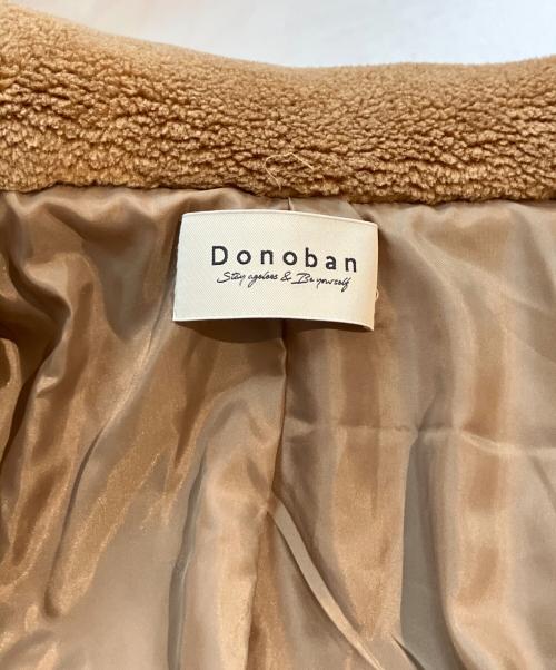 DONOBAN（ドノバン）DONOBAN (ドノバン) テディベアケープコート ベージュ サイズ:free 未使用品の古着・服飾アイテム