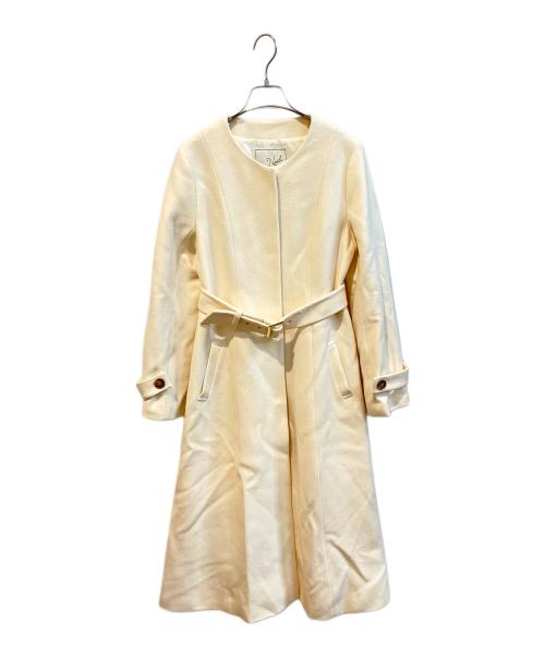 Noela（ノエラ）Noela (ノエラ) 2wayケープウールコート　5264506 アイボリー サイズ:Mの古着・服飾アイテム