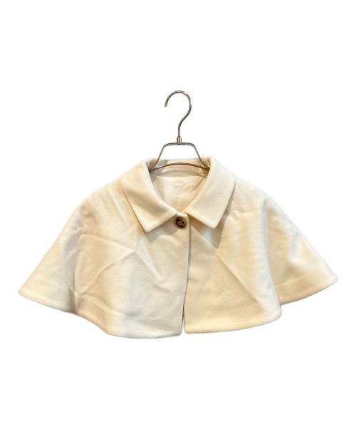 Noela（ノエラ）Noela (ノエラ) 2wayケープウールコート　5264506 アイボリー サイズ:Mの古着・服飾アイテム