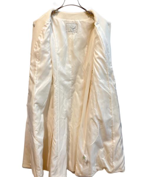 Noela（ノエラ）Noela (ノエラ) 2wayケープウールコート　5264506 アイボリー サイズ:Mの古着・服飾アイテム