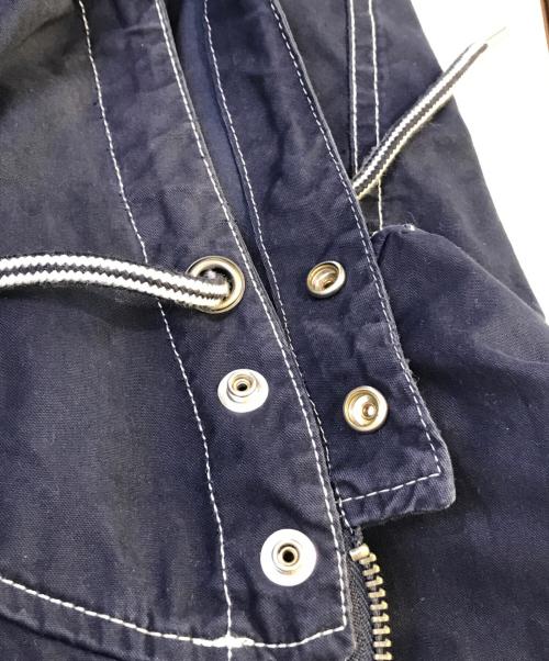 POLO RALPH LAUREN（ポロ・ラルフローレン）POLO RALPH LAUREN (ポロ・ラルフローレン) 刺繍ロゴジップアップジャケット　1440853WHSS ネイビー サイズ:Sの古着・服飾アイテム