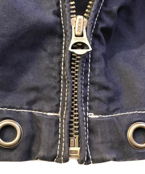 POLO RALPH LAUREN（ポロ・ラルフローレン）POLO RALPH LAUREN (ポロ・ラルフローレン) 刺繍ロゴジップアップジャケット　1440853WHSS ネイビー サイズ:Sの古着・服飾アイテム