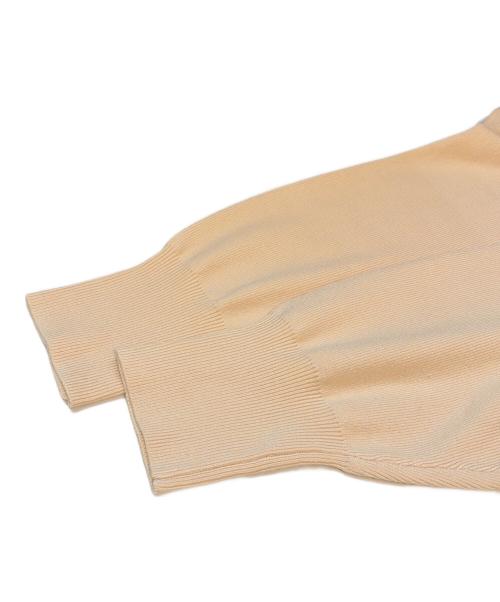 La TOTALITE（ラ ト―タリテ）La TOTALITE (ラ ト―タリテ) ウォッシャブルペプラムニットプルオーバー アイボリー サイズ:FREE 未使用品の古着・服飾アイテム