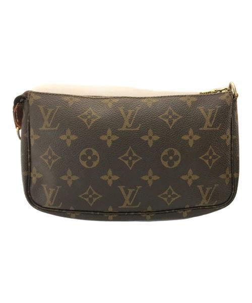 LOUIS VUITTON（ルイ ヴィトン）LOUIS VUITTON (ルイ ヴィトン) ポーチ　M51980　モノグラム　ポシェット・アクセソワール ブラウンの古着・服飾アイテム