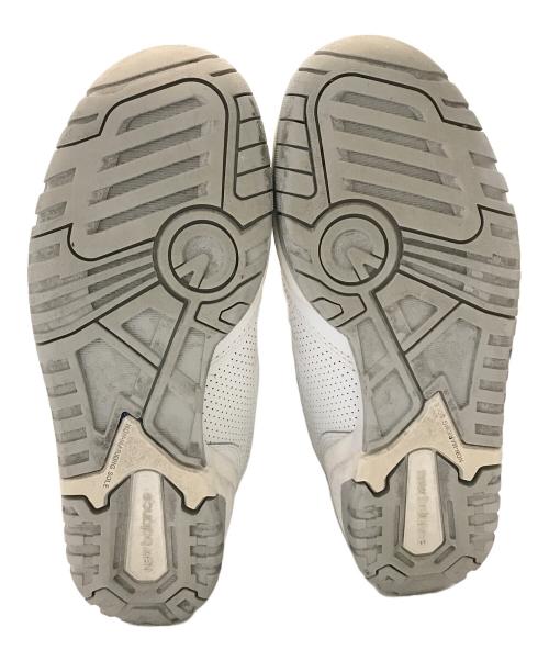 NEW BALANCE（ニューバランス）NEW BALANCE (ニューバランス) ローカットスニーカー　BB550PB1 ホワイト サイズ:23の古着・服飾アイテム