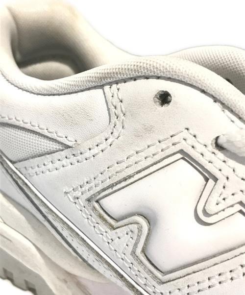 NEW BALANCE（ニューバランス）NEW BALANCE (ニューバランス) ローカットスニーカー　BB550PB1 ホワイト サイズ:23の古着・服飾アイテム