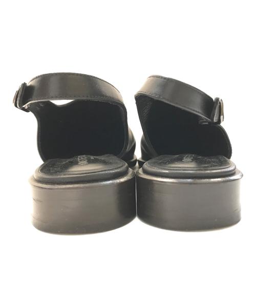 Odette e Odile（オデットエオディール）Odette e Odile (オデットエオディール) センターシームバックルベルト　57013 ブラック サイズ:22 1/2の古着・服飾アイテム