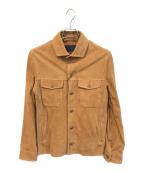 Junhashimotoジュンハシモト）の古着「ゴートスウェードJKT　NUC51LO0094SH」｜ブラウン