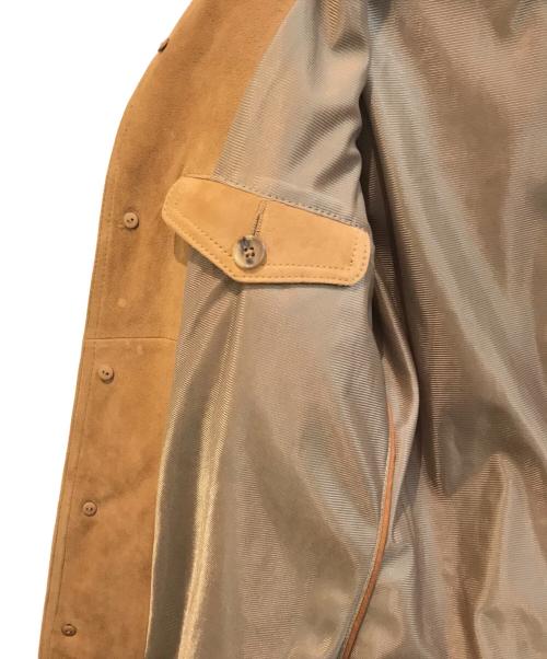 Junhashimoto（ジュンハシモト）junhashimoto (ジュンハシモト) ゴートスウェードJKT　NUC51LO0094SH ブラウン サイズ:Lの古着・服飾アイテム