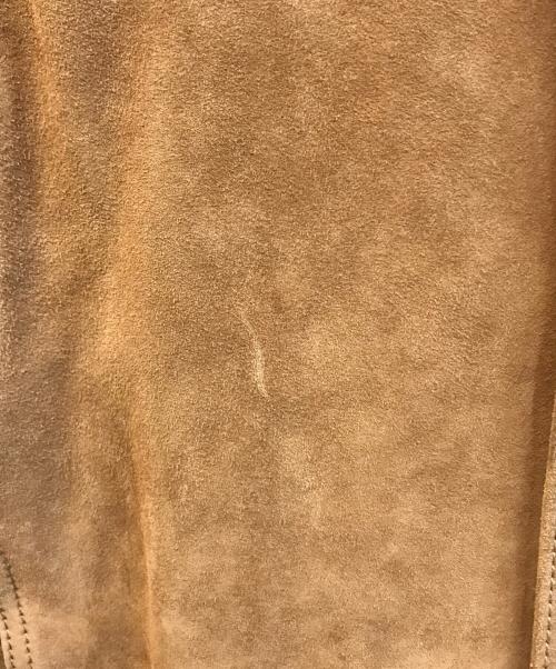 Junhashimoto（ジュンハシモト）junhashimoto (ジュンハシモト) ゴートスウェードJKT　NUC51LO0094SH ブラウン サイズ:Lの古着・服飾アイテム