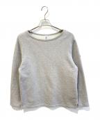 LOOPWHEELERループウィラー）の古着「別注ボードネックスウェット」｜グレー